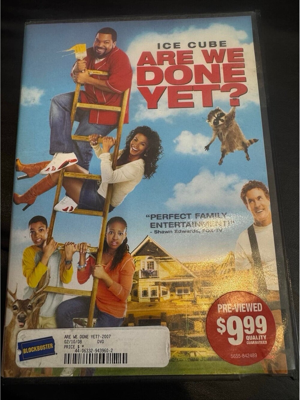 Are We Done Yet DVD 2007 Ice Cube Nia Long John C McGinley Family Comedy